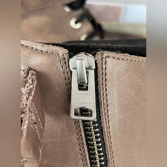 ALLSAINTS Daria Cuffed Combat Boot 39/8.5 - Picture 10 of 15